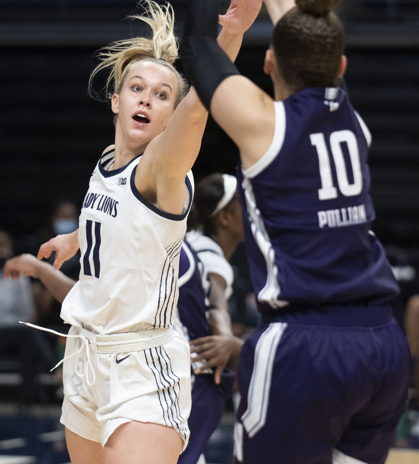Penn State Women's Basketball vs Northwestern, Camden (11)